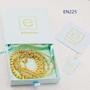 Enewton Gold Five-Piece Bracelet Set